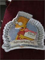 1990 Bart Simpson by Matt Groening Cake Pan Wilton