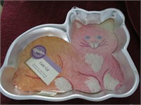1989 Cutie Cat Cake Pan Wilton