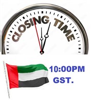 UAE, DUBAI - AUCTION CLOSING TIME - 10:00PM (04-27