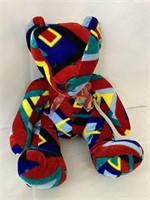 Vtg Sugar Loaf Bear - Geometric Design