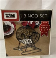 Vtg Totes Complete Bingo Set