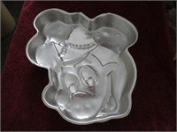 Vtg Mickey Mouse in Parade Hat Cake Pan Wilton