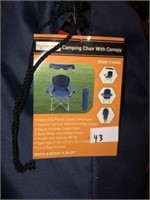 New Camping Chair with Canopy