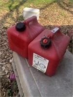 (2) 2.5 Gallon Fuel Cans