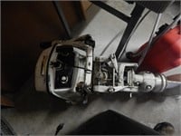 6HP Johnson outboard with fuel tank - 2 cycle