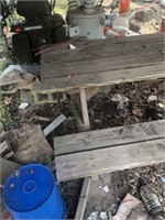 Treated Lumber Picnic Table (6')