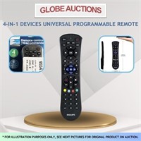 4-IN-1 DEVICES UNIVERSAL PROGRAMMABLE REMOTE