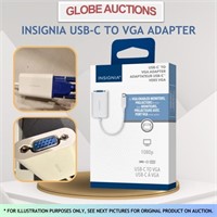 INSIGNIA USB-C TO VGA  ADAPTER