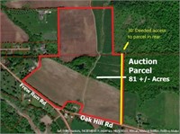 81 +/- Acres of Tillable Land