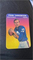 Fran Tarkenton Card 1970 Topps Glossy Inserts