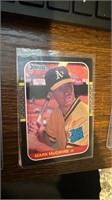 1987 Mark Mcgwire Card Donruss Oakland