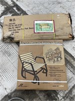 Park Bench / Glider Chair (in box)