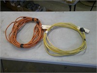 50' ext cord, 22' 12/2 wire w/plug  H