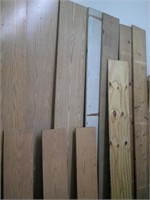 wood boards, scraps