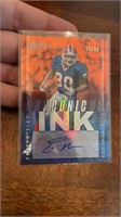 2023 Absolute Football Eric Moulds Iconic INK Auto