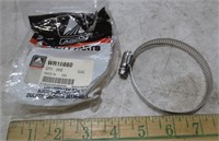 25 hose clamps, 3"