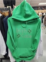Green crystal hoodie