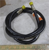 7 - 5000 psi hydraulic hoses