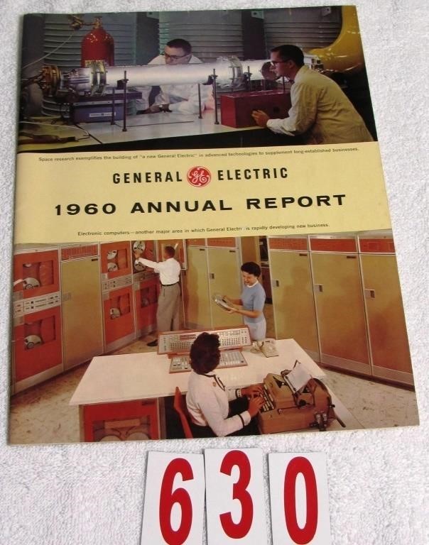 1960 GE Annual Report