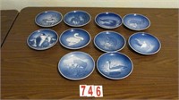 Bing & Grondahl Mother day plate set - 10 pieces