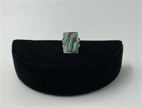 Desert Rose Trading sterling turquoise ring