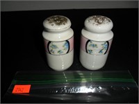 Pink & Blue Flowers Salt and Pepper Shakers
