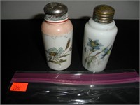 Victorian Cut Glass Salt and Pepper Shakers