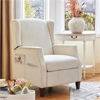 (READ) COLAMY Wingback Pushback Recliner Chair