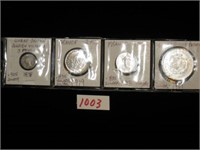 Foreign Silver Coin Lot, 1838 and Up…Includes (4.