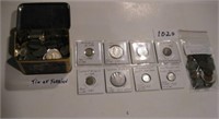 U.S. and Foreign Coin Assortment…Includes steel a.