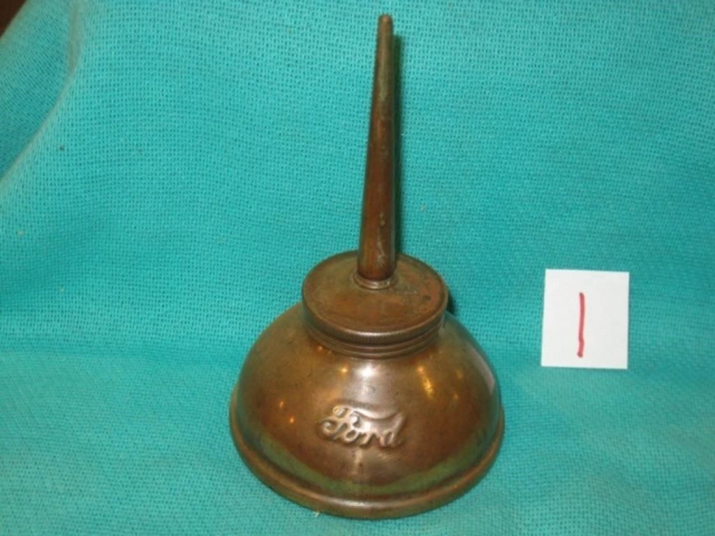 Oil Can Marked “FORD”…5 1/8” tall.