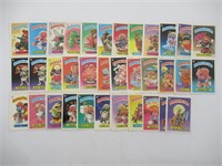 Garbage Pail Kids Series 1 1986 Sticker Card Set