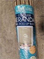 New Cordless Veranda Roll up Blinds
