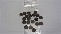 20 Assorted Indian Head Pennies worth $3 each