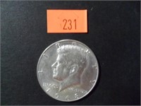 1968 40% Silver JFK Half Dollar= AU