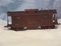 Metal D&H 178 O Scale Caboose