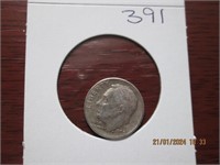 1958 D Roosevelt Silver Dime