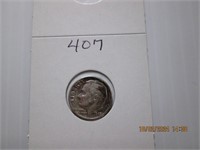 1949  Roosevelt Silver Dime