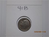 1954 Roosevelt Silver Dime