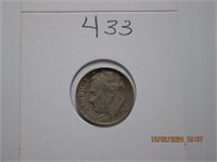 1954 S Roosevelt Silver Dime