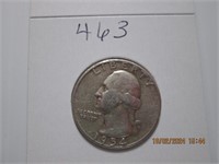 1954 Washington Silver Quarter