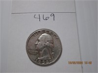 1958 D Washington Silver Quarter