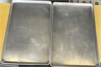 X2 Commercial Metal Baking Sheet Trays 26x18