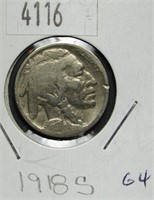 1918 S Buffalo Nickel G4 Condition