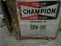 (2) Champion RHM 40E Aircraft Spark Plugs NIB