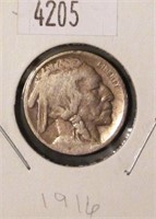 1916 Buffalo Nickel G4 Condition