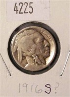 1916 S Buffalo Nickel G4 Condition