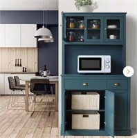 Kitchen buffet and hutch