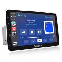Dasaita 10.2" Android Car Stereo, 4G+64G Double Di