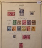 1926-1928 USPS Sheet